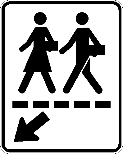 Passage écolier (droite)