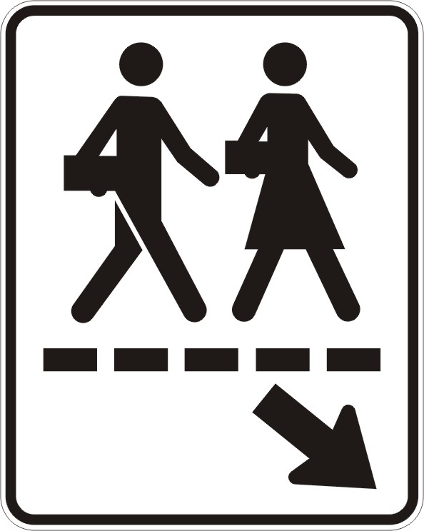 Passage écolier (gauche)